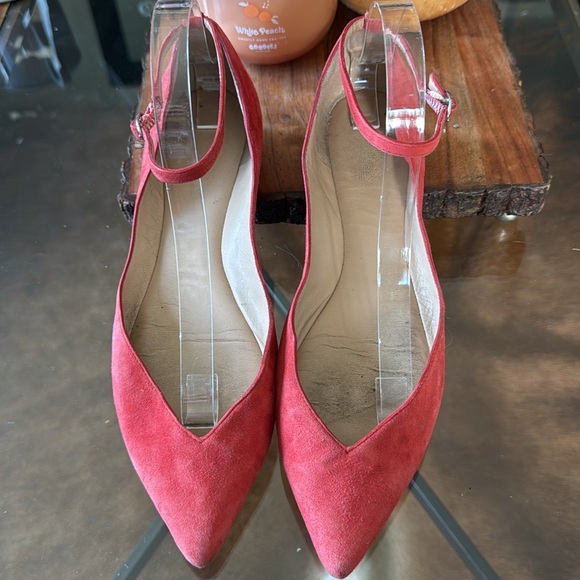 Pointed Suede Flats - Picture 3 of 10